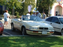 Front of dad car