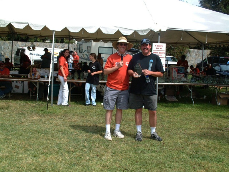 Brian 2nd place